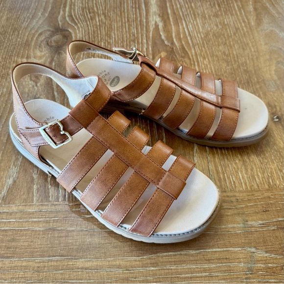 Dr. Scholl's Shoes - Dr. Scholl’s A OK fisherman sandals honeybrown 8.5M